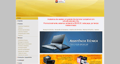 Desktop Screenshot of ciadoscartuchos.com